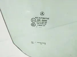 Mercedes-Benz B W246 W242 Etuoven ikkunalasi, neliovinen malli 43R00049