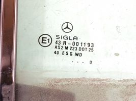 Mercedes-Benz SLK R170 Aizmugurējais virsbūves sānu stikls 1706700310