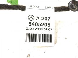 Mercedes-Benz E C207 W207 Faisceau de câblage de porte avant 2075400133