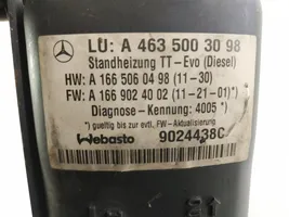 Mercedes-Benz G W461 463 Pre riscaldatore ausiliario (Webasto) 