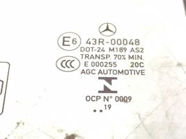 Mercedes-Benz CLA C117 X117 W117 Takakulmaikkunan ikkunalasi 