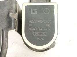 Mercedes-Benz S C217 Sensore di livello di altezza della sospensione pneumatica anteriore (usato) 