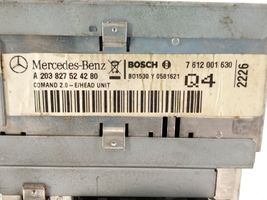 Mercedes-Benz CLK A209 C209 Unité principale radio / CD / DVD / GPS 