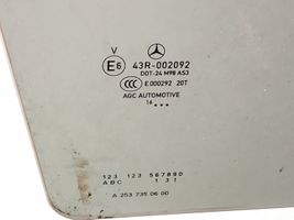 Mercedes-Benz GLC X253 C253 Szyba drzwi tylnych DALISID423