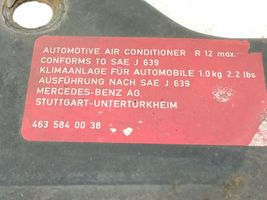 Mercedes-Benz G W461 463 Support de radiateur sur cadre face avant DALISID302