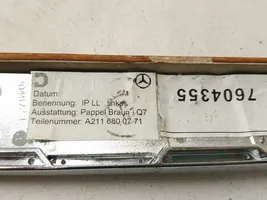 Mercedes-Benz E W211 Panelės apdaila 