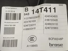 Mercedes-Benz B W246 W242 Etuoven sähkökäyttöinen ikkunan nostin 