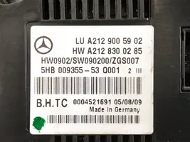Mercedes-Benz E W212 Centralina del climatizzatore 