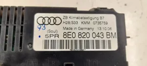 Audi A4 S4 B7 8E 8H Блок управления кондиционера воздуха / климата/ печки (в салоне) 