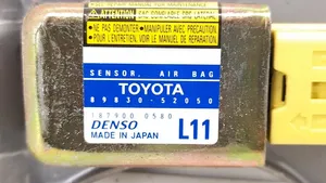 Toyota Yaris Sensore d’urto/d'impatto apertura airbag 