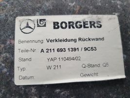 Mercedes-Benz CLS C219 Tapis de coffre A2116931391