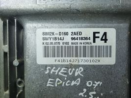 Chevrolet Epica Calculateur moteur ECU 96418364