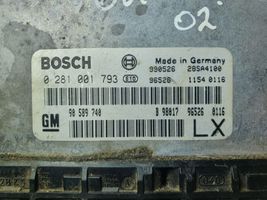 Opel Frontera B Calculateur moteur ECU 0281001793