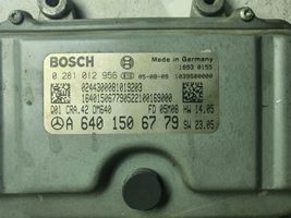 Mercedes-Benz A W169 Sterownik / Moduł ECU 0281012956