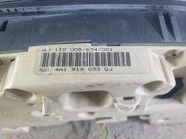 Audi A6 S6 C4 4A Tachimetro (quadro strumenti) 4A1919033GJ