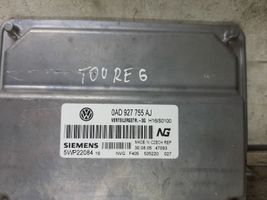 Volkswagen Touareg I Vaihdelaatikon ohjainlaite/moduuli 0AD927755AJ