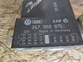 Volkswagen PASSAT B3 Moduł / Sterownik komfortu 357959875