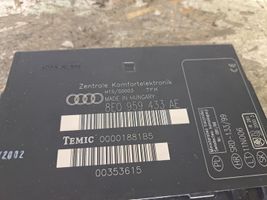 Audi A4 S4 B6 8E 8H Comfort/convenience module 8E0959433AE