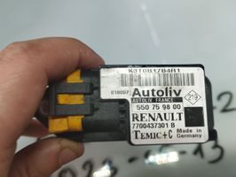 Renault Scenic I Oro pagalvių smūgio daviklis 550759800