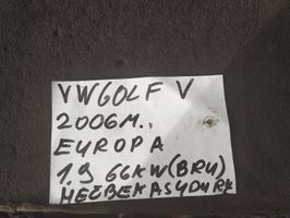 Volkswagen Golf V Ilmastointi-/lämmityslaitteen säätimen kehys 1K0858069