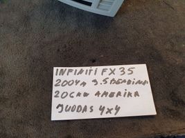 Infiniti FX Kojelaudan keskiosan tuuletussuuttimen ritilä AG01E6235161100