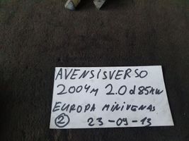 Toyota Avensis Verso Éclairage de plaque d'immatriculation 