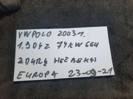 Volkswagen Polo Akun alustan lämpösuoja 6Q0915753A