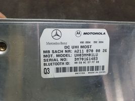 Mercedes-Benz E W211 Bluetoothin ohjainlaite/moduuli A2118700026