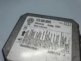 Volkswagen Fox Sterownik / Moduł Airbag 1C0909605K