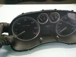Peugeot 307 Compteur de vitesse tableau de bord 281136708