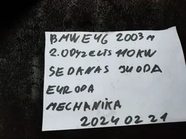 BMW 3 E46 Czujnik uderzenia Airbag 0285002064