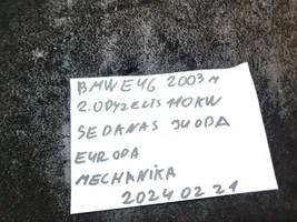 BMW 3 E46 Wąż / Rura intercoolera 