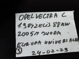Opel Vectra C Airbag deployment crash/impact sensor 13102027