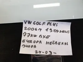 Volkswagen Golf Plus Câble négatif masse batterie 