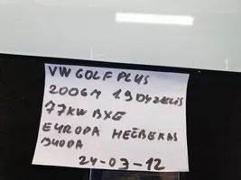 Volkswagen Golf Plus Muu sisätilojen osa 5M0837197