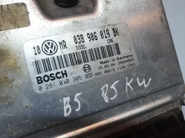 Volkswagen PASSAT B5 Moottorin ohjainlaite/moduuli 038906019BK