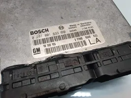 Opel Vectra B Sterownik / Moduł ECU 0281001633