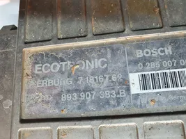 Audi 80 90 S2 B4 Sterownik / Moduł ECU 893907383B