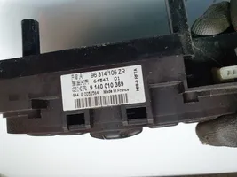 Citroen Xsara Picasso Climate control unit 96314105ZR