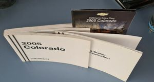Chevrolet Colorado User manual 