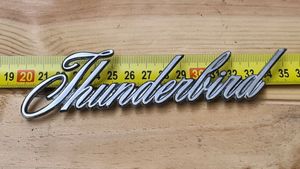 Ford Thunderbird Emblemat / Znaczek tylny / Litery modelu 