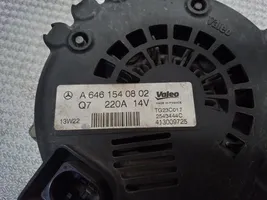 Mercedes-Benz Sprinter W906 Alternator A6461540802