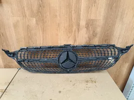 Mercedes-Benz C W205 Etupuskurin ylempi jäähdytinsäleikkö A2058804383