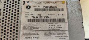 Chrysler Voyager Radija/ CD/DVD grotuvas/ navigacija P05064123AC
