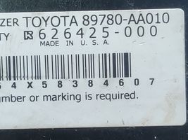 Toyota Solara Hälytyksen ohjainlaite/moduuli 89780AA010