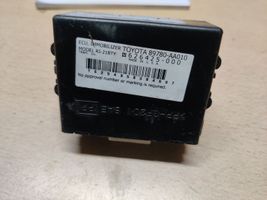 Toyota Solara Alarm control unit/module 89780AA010