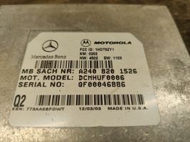 Mercedes-Benz CL C215 Puhelimen käyttöyksikkö/-moduuli A2408201526