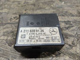 Mercedes-Benz CL C215 Hälytyksen ohjainlaite/moduuli A2118209126