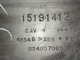 Chevrolet TrailBlazer Takaluukun rekisterikilven valon palkki 15181412