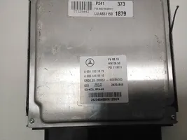 Mercedes-Benz Vito Viano W639 Juego de cerradura y set ECU del motor A6511501879